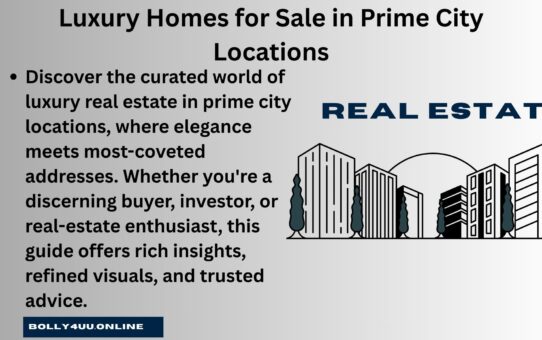 Luxury Homes for Sale in Prime City Locations