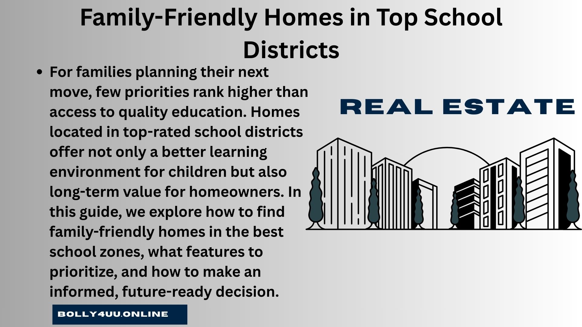 Family-Friendly Homes in Top School Districts