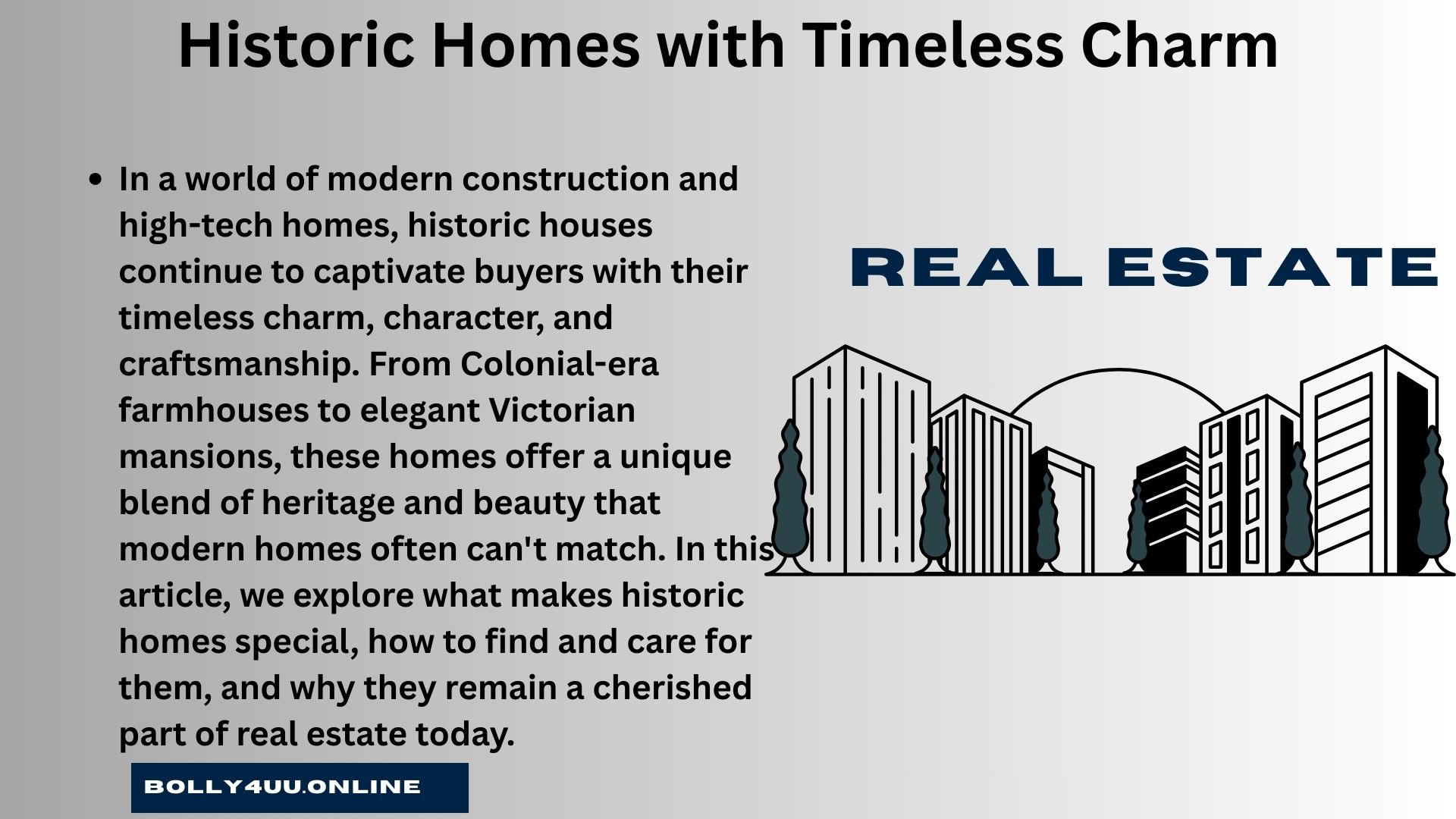 Historic Homes with Timeless Charm
