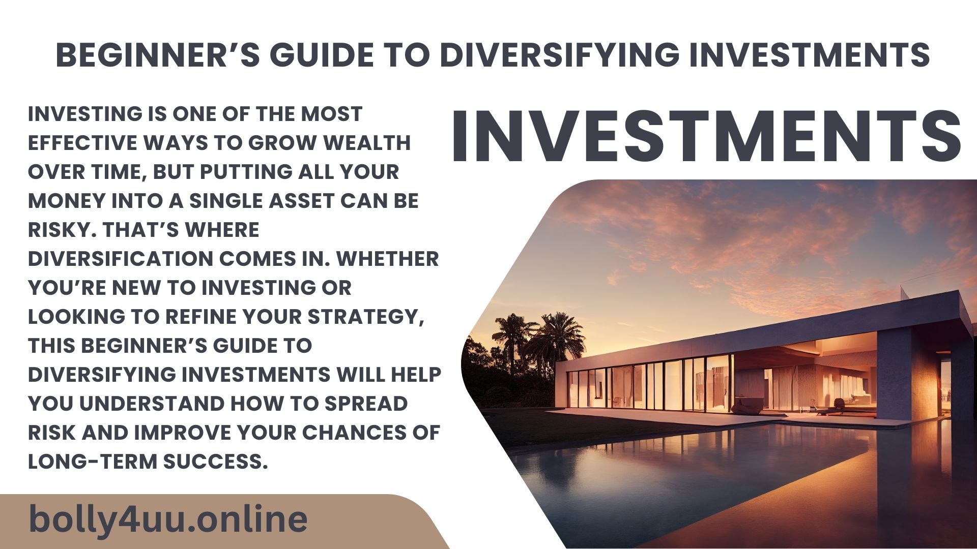 Beginner’s Guide to Diversifying Investments