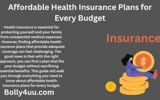 Affordable Health Insurance Plans for Every Budget
