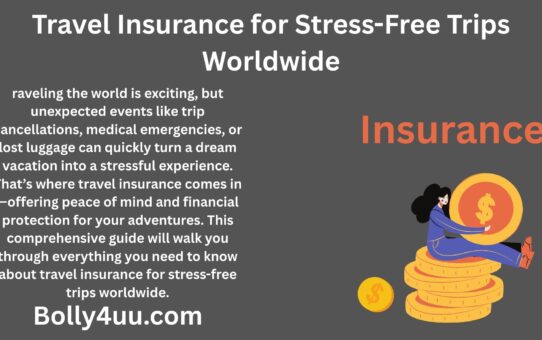 Travel Insurance for Stress-Free Trips Worldwide