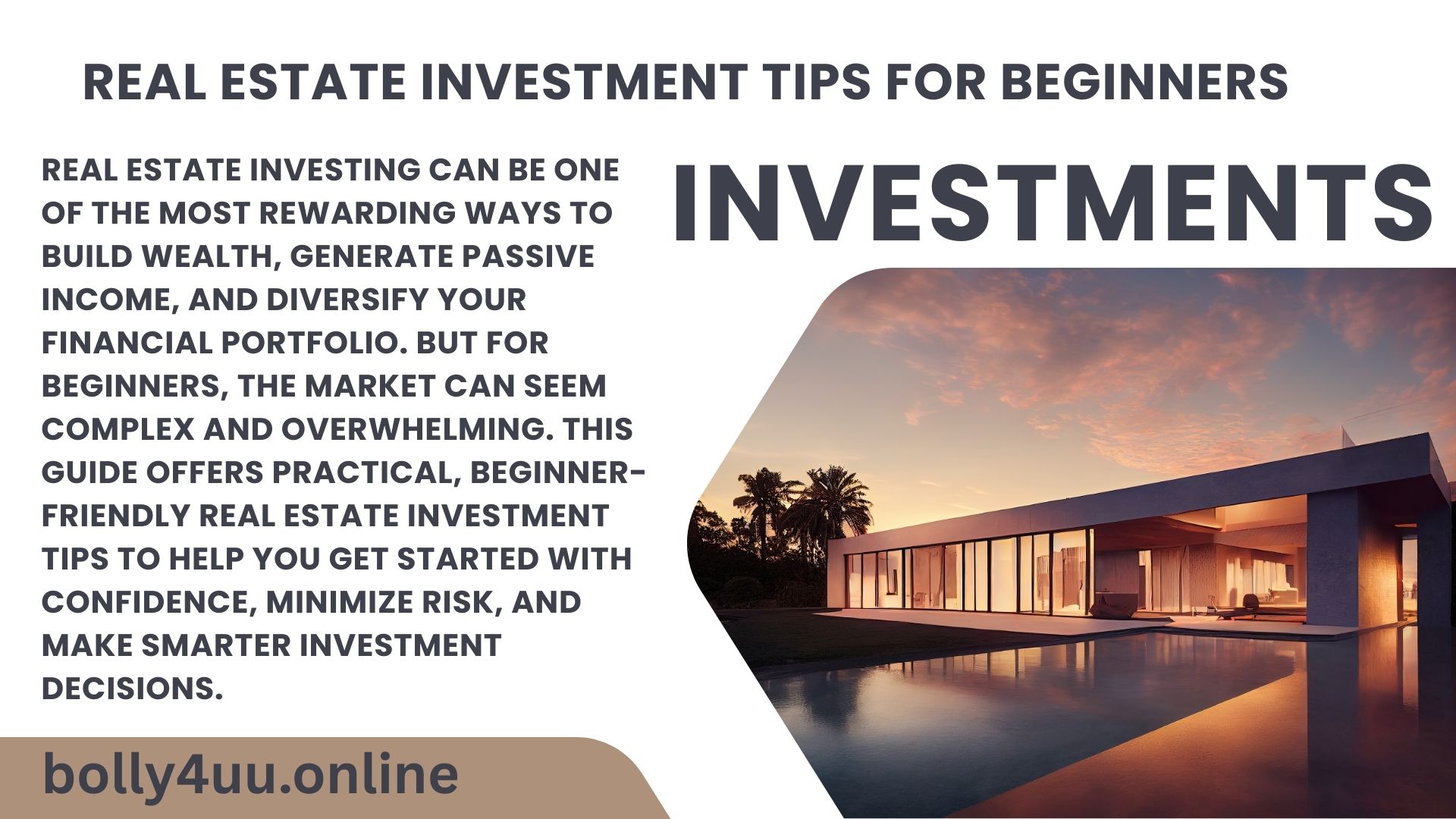 Real Estate Investment Tips for Beginners