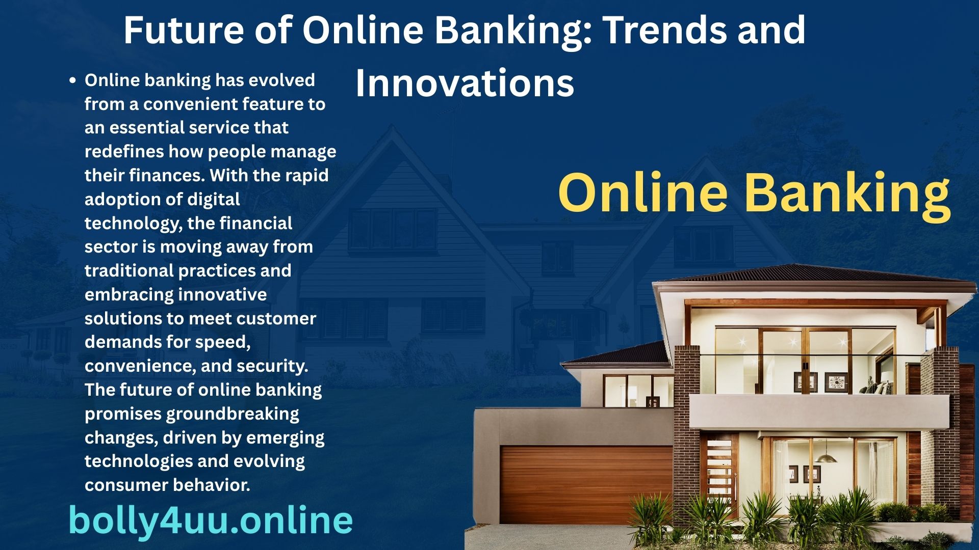 Future of Online Banking: Trends and Innovations