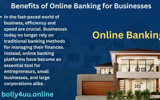 Benefits of Online Banking for Businesses