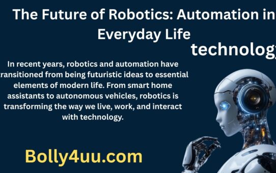 The Future of Robotics: Automation in Everyday Life